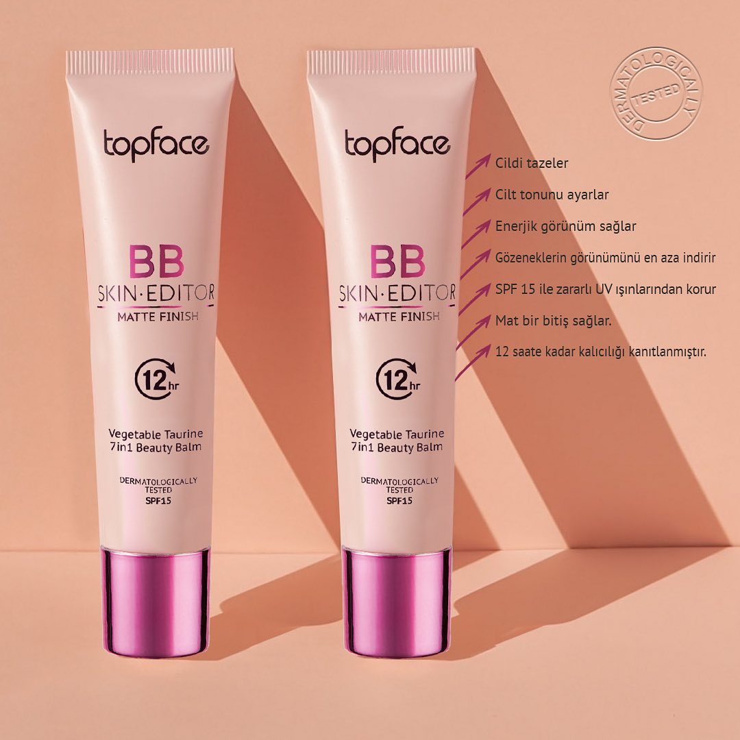 TOPFACE BB SKIN EDITOR MATTE FINISH